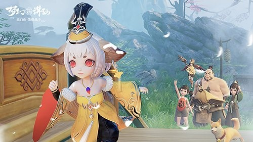 《梦幻新诛仙》五路福神新春驾到，狂欢盛宴等你来！