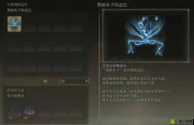 《艾尔登法环》全遗物解锁技巧：揭秘黑夜君临遗物颜色栏位方法