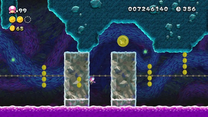 《新超级马力欧U豪华版》1-2关卡星币攻略：高效收集秘籍