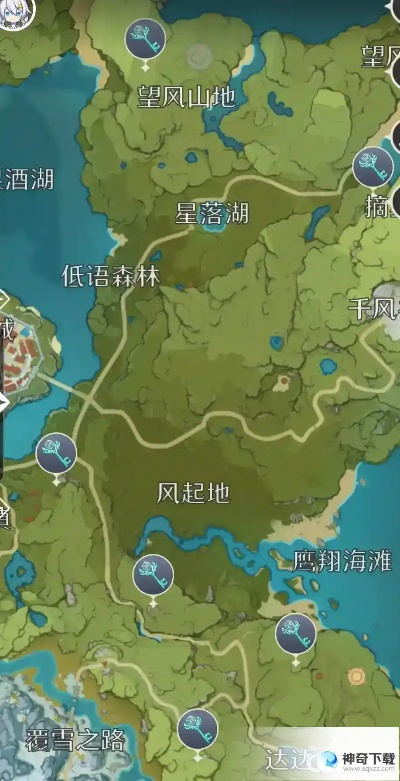 蒙德地灵龛分布攻略：探索蒙德神秘之地