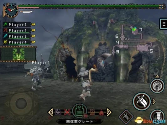 《怪物猎人P2G》iOS版评测：触屏操作痛点解析