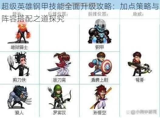 《英雄升级秘籍：高效加点攻略》