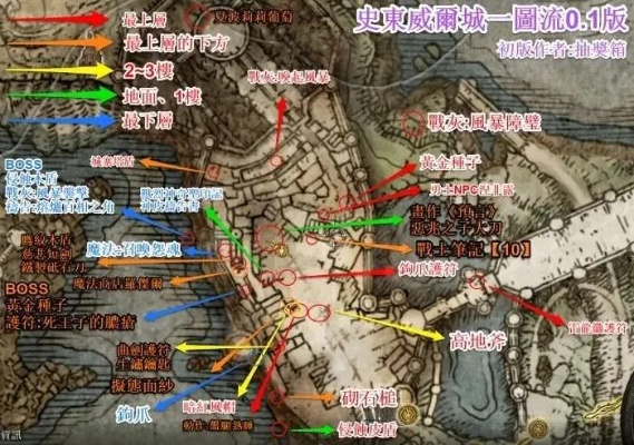 艾尔登法环史东薇尔城全收集秘籍攻略！