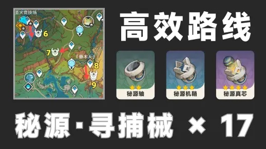 《原神》秘源机兵攻略：寻捕械全位置解析速查