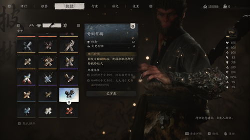 《黑神话悟空》披挂图鉴：第一章装备一览攻略！