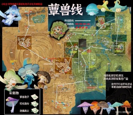 《原神》4.6蕈兽讨伐攻略：高效路线分享，轻松通关！