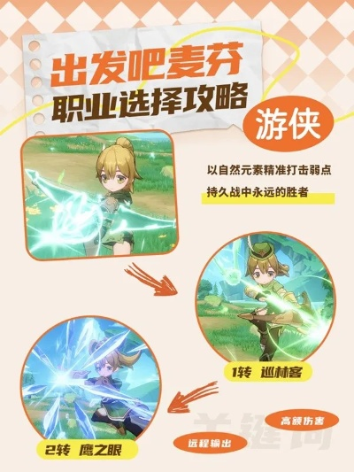 《麦芬启程：新手职业攻略，选对职业助你飞升》