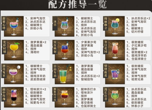 《崩坏星穹铁道》杯中逸事配方奖励速拿攻略！