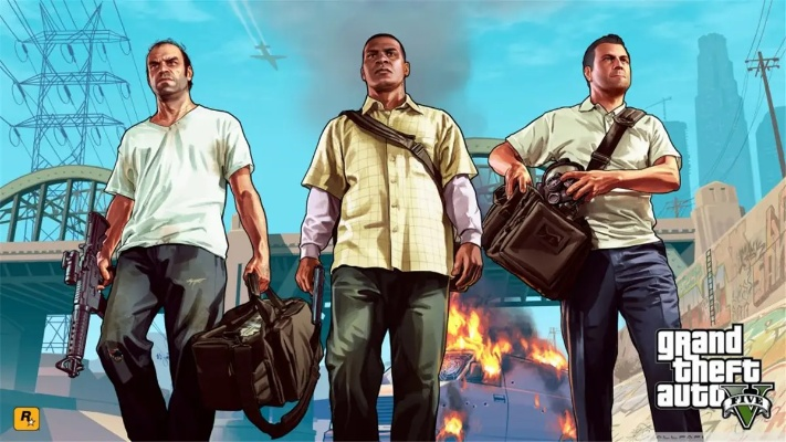 《GTA5》三巨头同框，R星老将有望回归《GTA6》！