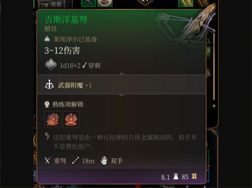 《博德之门3》吉斯洋基养育间装备速刷攻略，宝藏全收录