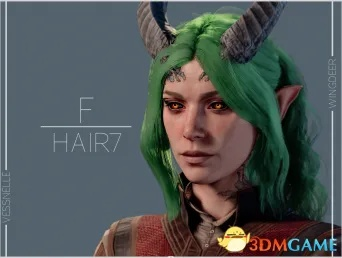 《博德之门3》Tav发型MOD盘点：解锁海量新造型！