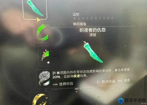 《遗迹2》仇怨项链获取攻略：织夜者专属秘法揭秘