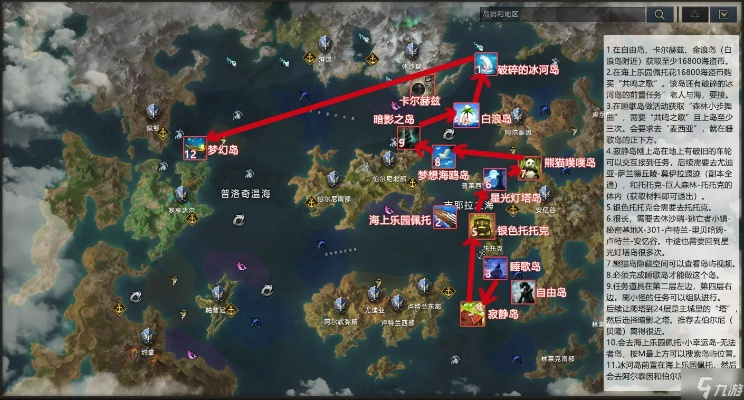 《命运方舟》T1跑岛攻略：高效路线分享，轻松通关秘诀！