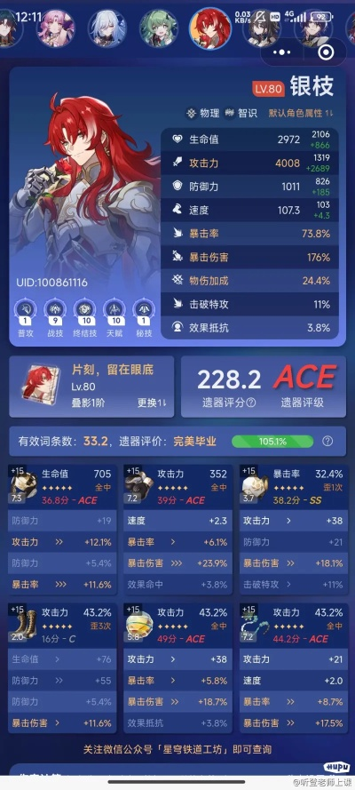 星穹铁道银枝遗器最佳搭配攻略 星穹铁道银枝遗器最佳搭配攻略