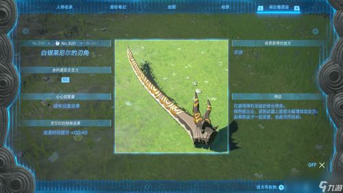 《塞尔达传说》莱尼尔刃合成攻略：白银搓背武器组合秘籍
