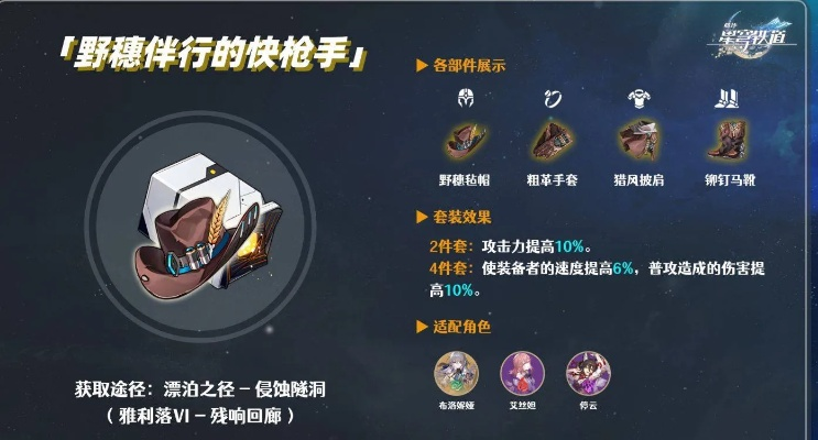 《崩坏星穹铁道》五星遗器盘点：最强属性一览！