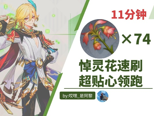《原神》3.6悼灵花攻略：卡维突破必备材料寻获指南