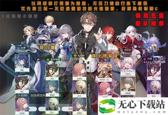 《崩坏星穹铁道》全角色阵容攻略：最强搭配技巧揭秘