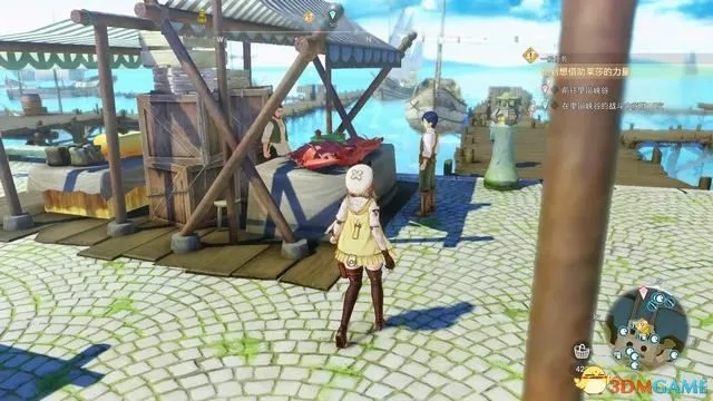 《莱莎炼金工房3》柯克群岛右下区域普尼石像攻略速查