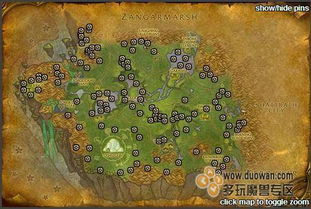 《FF14水晶世界全地图鱼塘分布攻略》