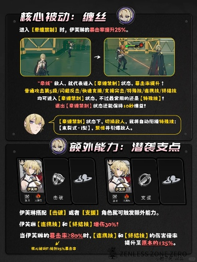《绝区零》伊芙琳技能全解析！深度揭秘神秘机制
