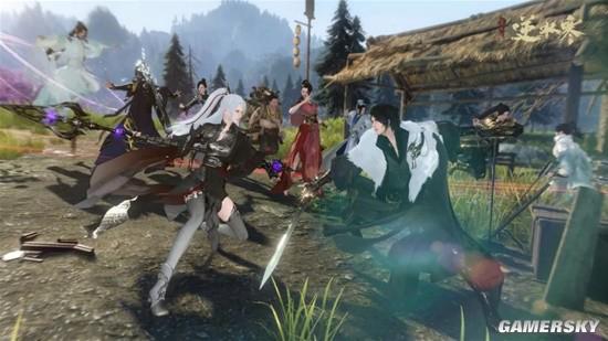 《逆水寒》老兵服PVP神装揭秘：九灵秒杀木桩1.86万！