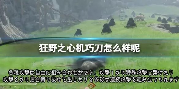 《狂野之心》野太刀蓄力技巧：轻松规避伤害攻略！
