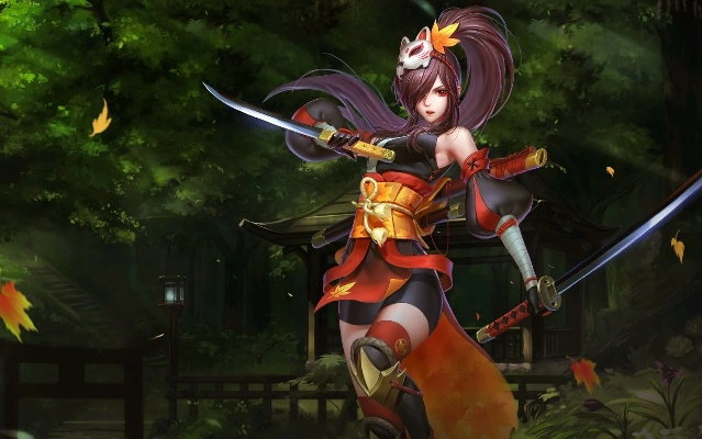 《英魂之刃》宫本武藏“夏花”皮肤引爆夏日狂欢