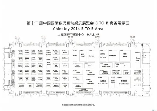 2025 ChinaJoy展馆地图大揭秘！独家首发！