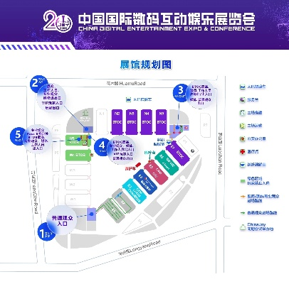 2025 ChinaJoy展馆地图大揭秘！独家首发！